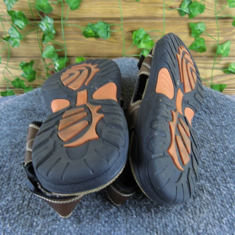 Khombu Men's  Sport Sandal Brown Synthetic Size 11 Medium  Used 2025